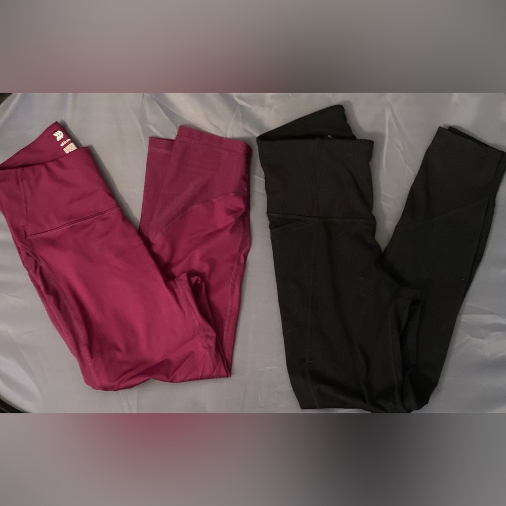 Womens leggings Size XS NWOT set‎ of 2 $12.